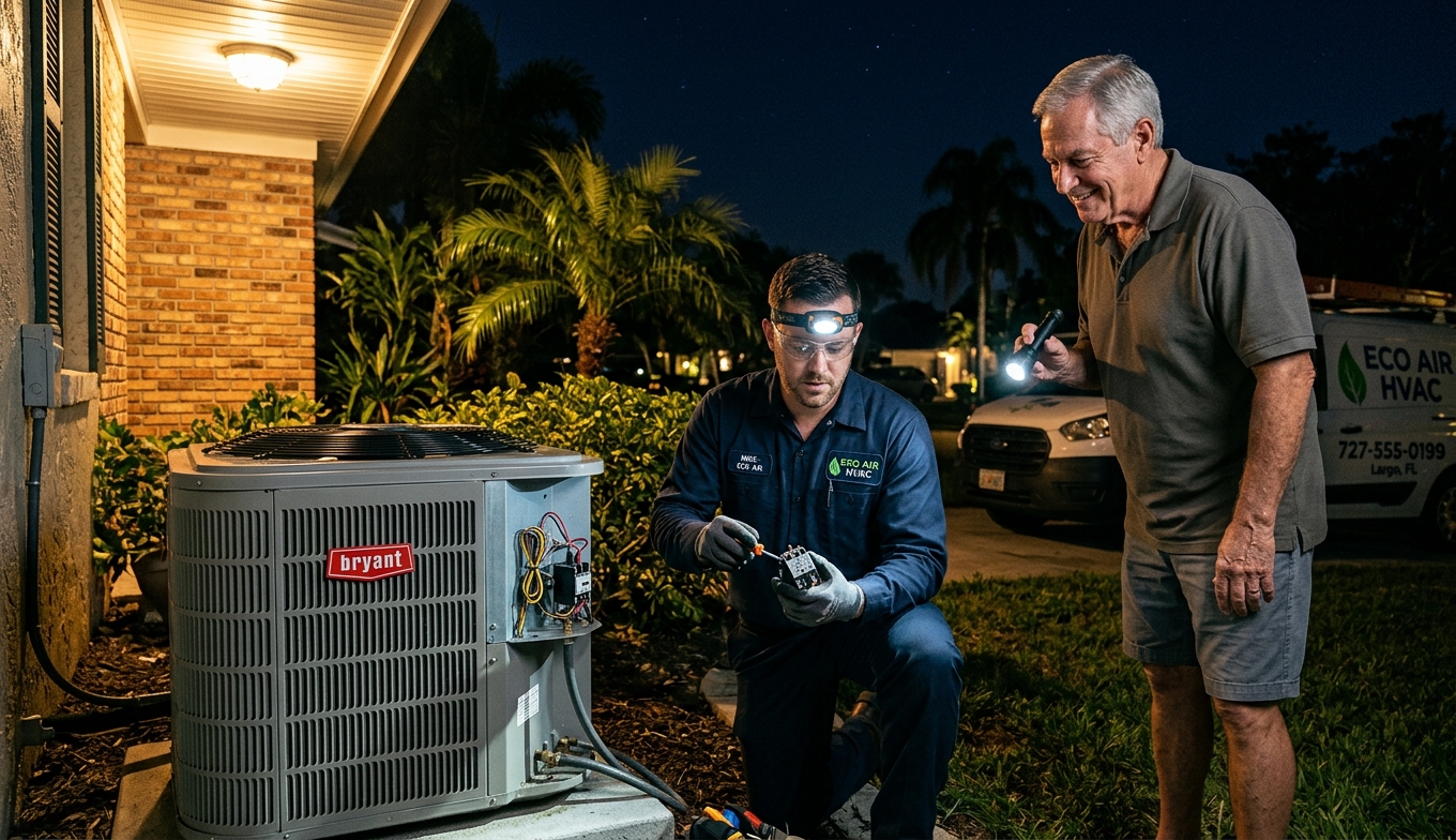 AC Stopped Working in the Middle of the Night?